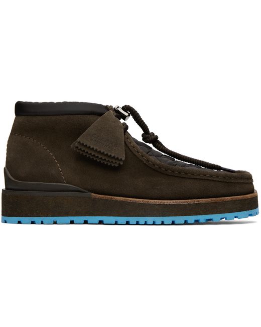 Moncler Genius 2 Moncler 1952 Brown Clarks Edition Wallabee Boots