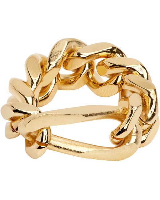 In Gold We Trust Paris Figaro Chain Ring