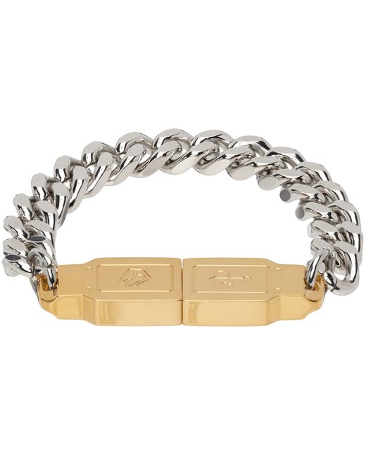 In Gold We Trust Paris Silver USB Bracelet