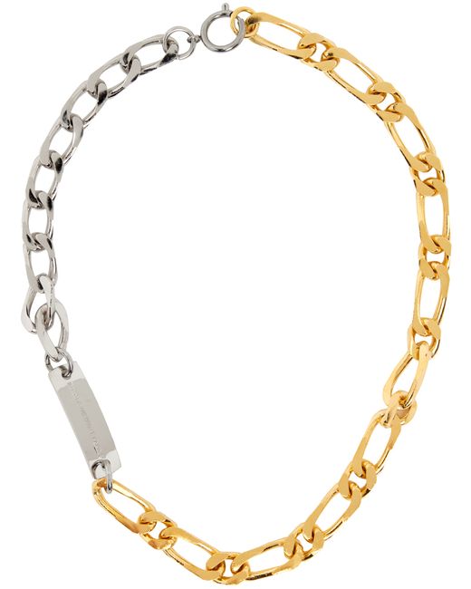 In Gold We Trust Paris Gold Mixed Chain Necklace