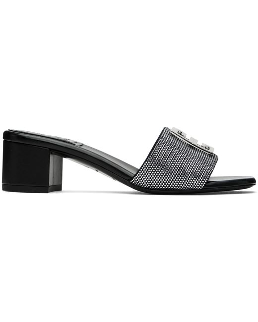 Givenchy Black 4G Heeled Sandals