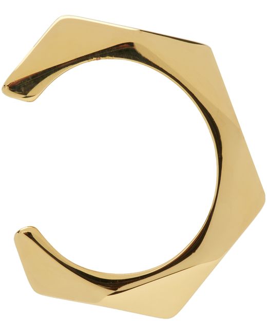 Balmain Gold Screw Lip Ring