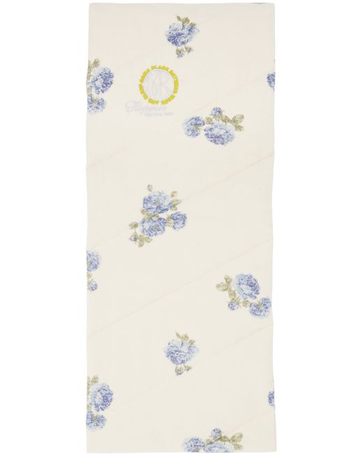Martine Rose Off White Padded Scarf