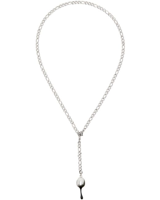 Ottolinger Silver Pearl Necklace