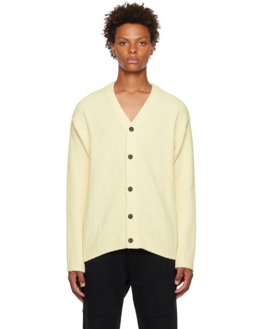 Solid Homme Off Button Cardigan