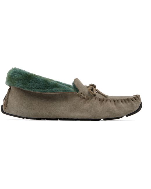Coach Shearling Driver Loafers