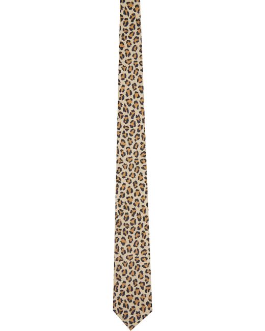 Wacko Maria Leopard Tie
