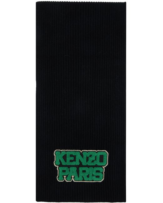 Kenzo Multicolor College Patch Scarf