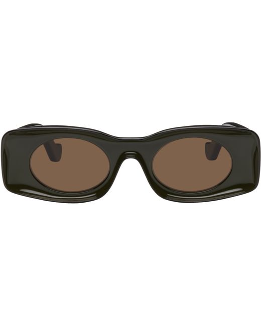 Loewe Black Khaki Paulas Ibiza Original Sunglasses