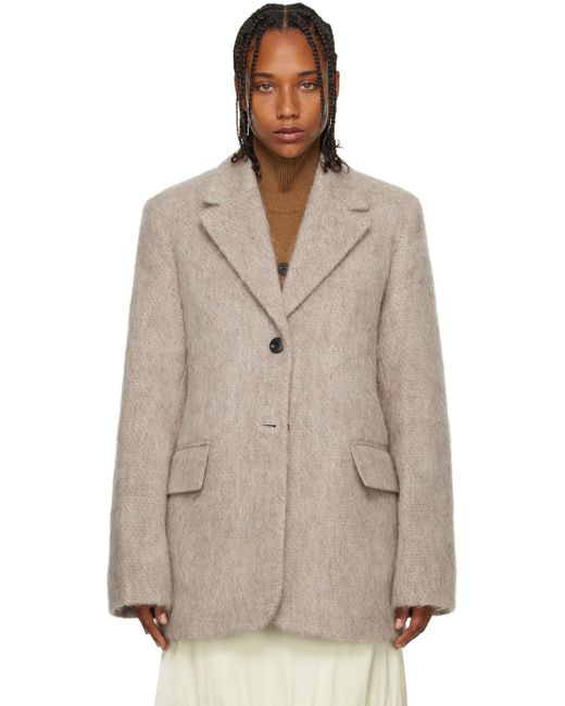 House Of Dagmar Taupe Fawn Jacket