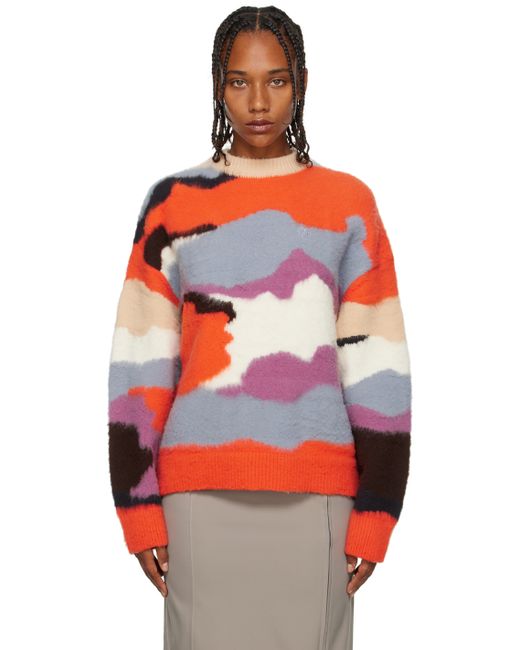 Ok Multicolor Tie-Dye Sweater