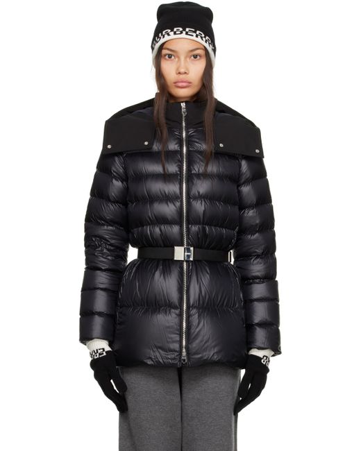 Burberry Belted Down Puffer Jacket