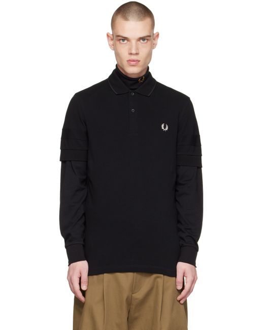Fred Perry Paneled Sleeve Polo