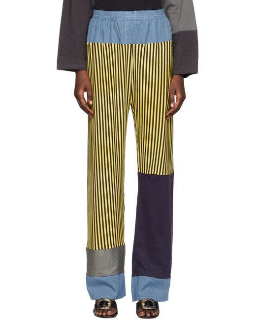 Sc103 Paneled Trousers
