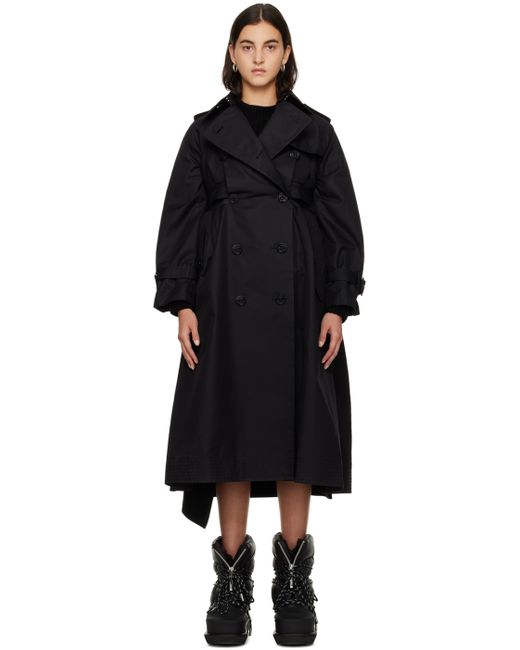 Sacai Double-Breasted Trench Coat