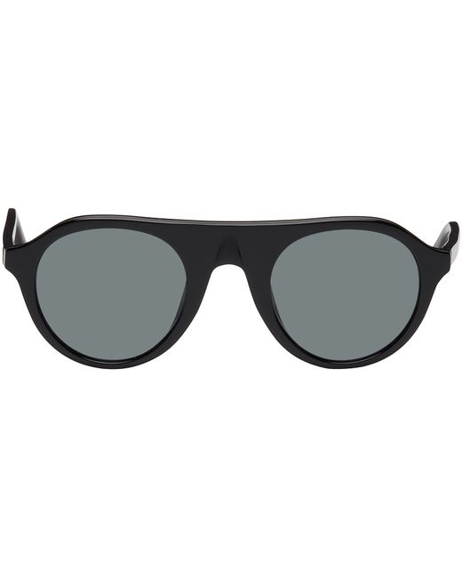Dries Van Noten Black Linda Farrow Edition 63 C5 Sunglasses