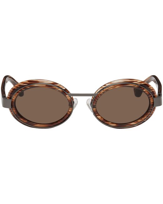 Dries Van Noten Tortoiseshell Linda Farrow Edition 77 C6 Sunglasses