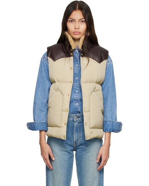Rocky Mountain Featherbed Exclusive Paneled Down Vest