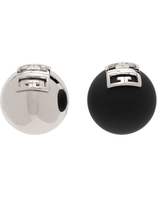 Givenchy Black 4G Earrings