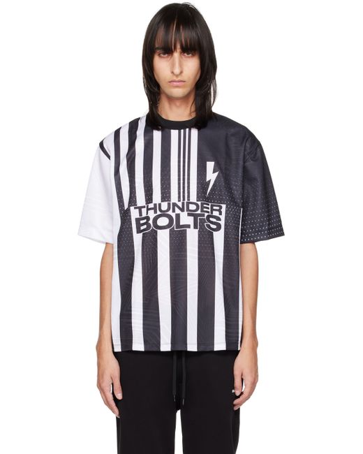 Neil Barrett Black Soccer T-Shirt