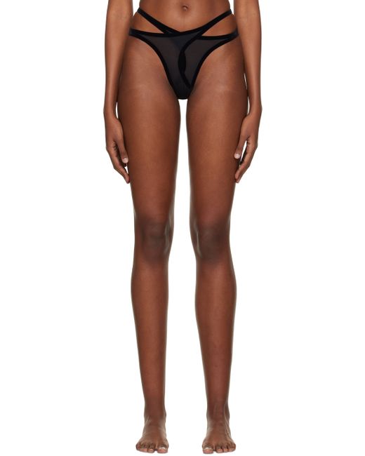Wolford Flocked Thong
