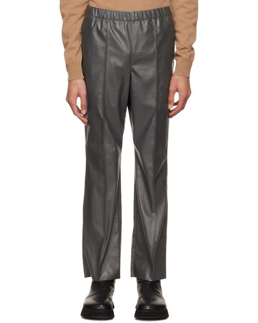 N.Hoolywood Faux-Leather Pants
