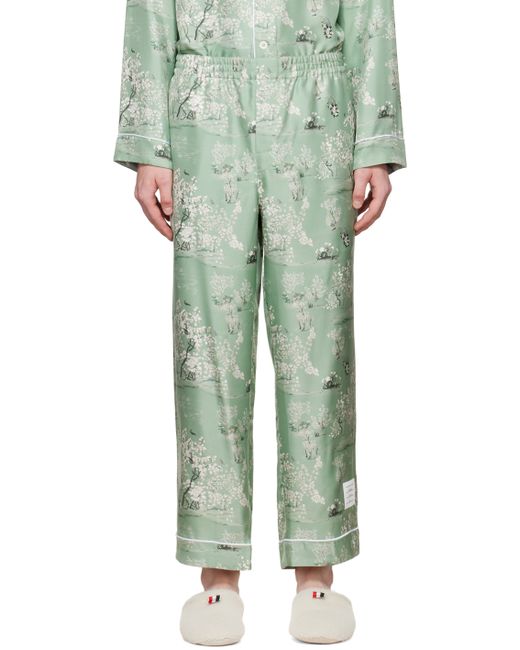Thom Browne Floral Pyjama Trousers