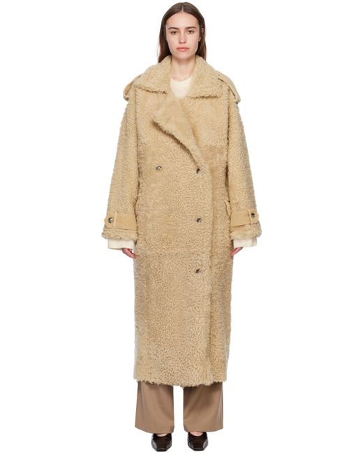 The Mannei Shearling Coat