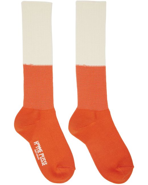 Homme Pliss Issey Miyake Off-White Two-Way Socks