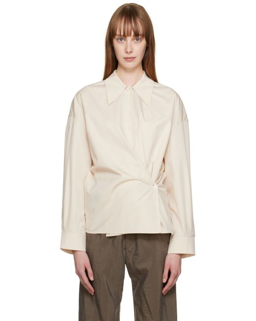 Lemaire Off-White Twisted Shirt
