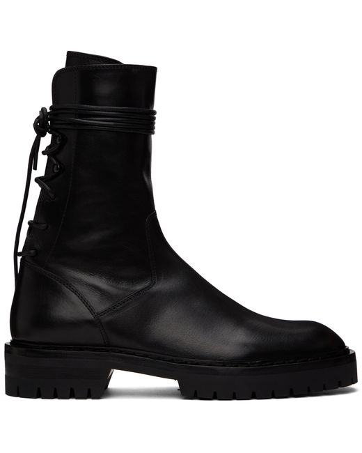 Ann Demeulemeester Louise Lace-Up Boots