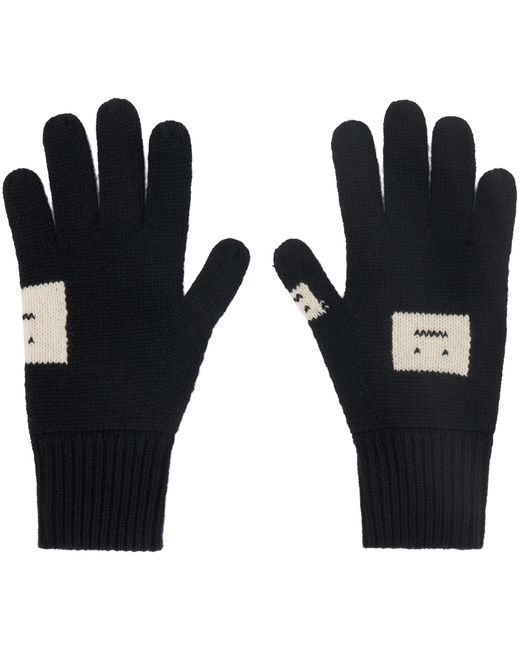 Acne Studios Intarsia Gloves