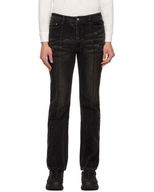 C2H4 Stagger Streamline Arch Jeans