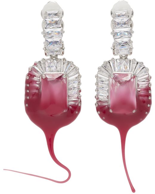 Ottolinger Crystal Dip Earrings