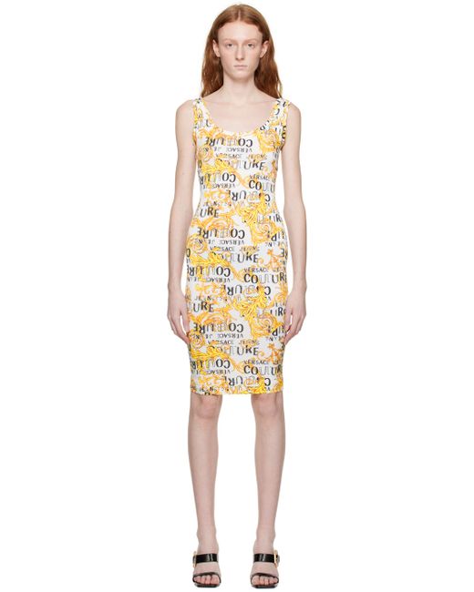 Versace Jeans Couture Graphic Midi Dress