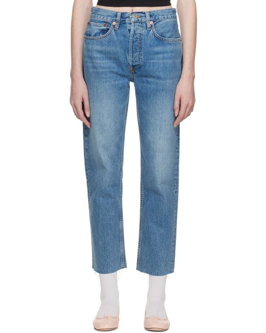 Re/Done 70s Stove Pipe Jeans