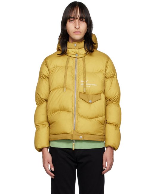 The Arrivals® The Arrivals Yellow Simple Shoes Edition Puffer Down Jacket