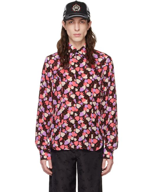 Anna Sui Exclusive Pink Blooming Hearts Shirt