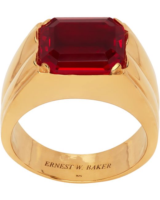 Ernest W. Baker Gold Ring
