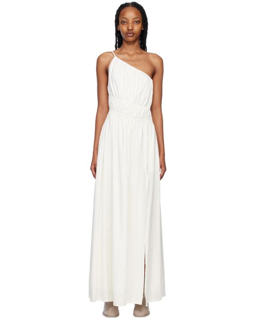 Camilla And Marc Off-White Sevilla Asymmetric Maxi Dress