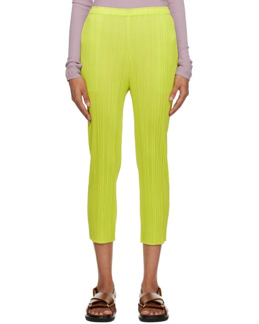 Pleats Please By Issey Miyake Monthly Colors December Trousers