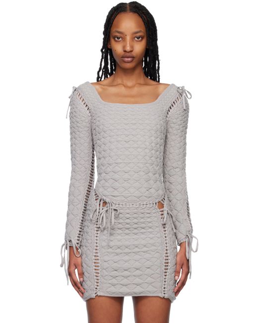 Isa Boulder Exclusive Expandable Quilted Sweater