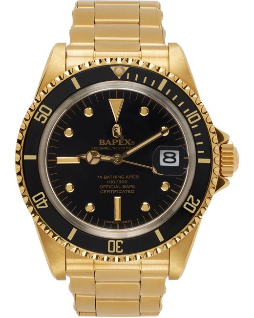 Bape Gold Classic Type 1 Watch
