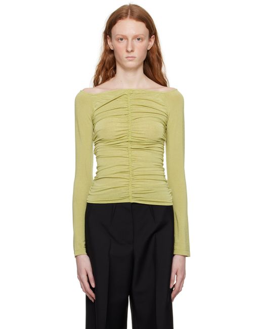 Givenchy Ruched Long Sleeve T-Shirt
