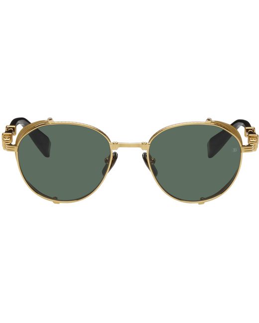 Balmain Gold Brigade II Sunglasses