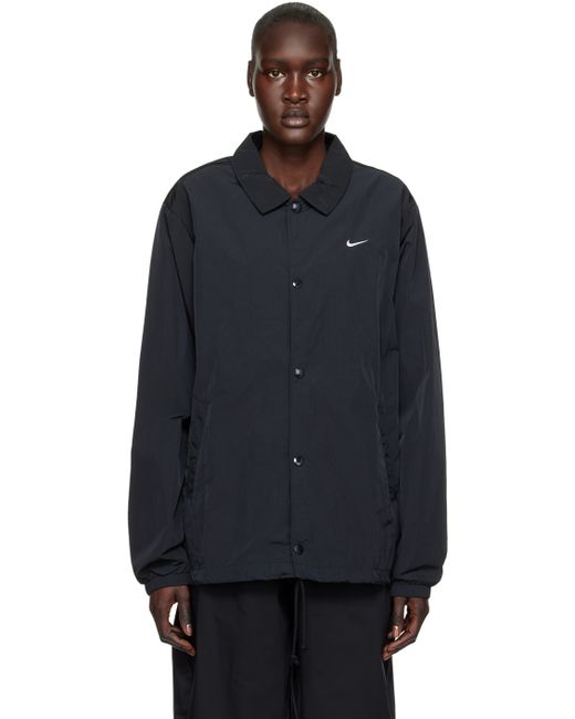 Nike Black Sportswear Authentics Coaches Jacket