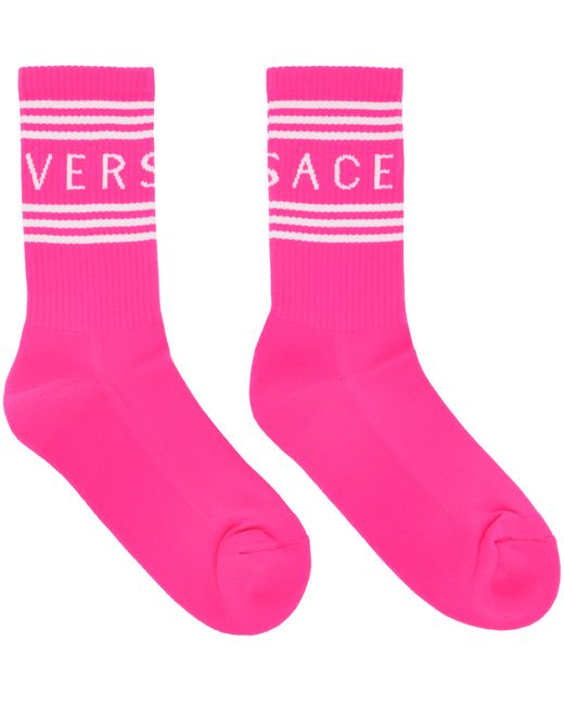 Versace 90s Vintage Logo Socks
