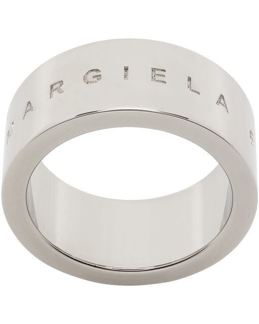 Mm6 Maison Margiela Minimal Logo Ring
