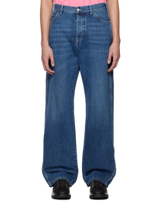 Alexander McQueen Faded Jeans