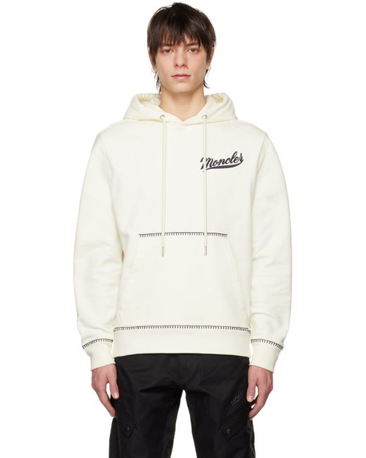 Moncler Off Embroidered Hoodie